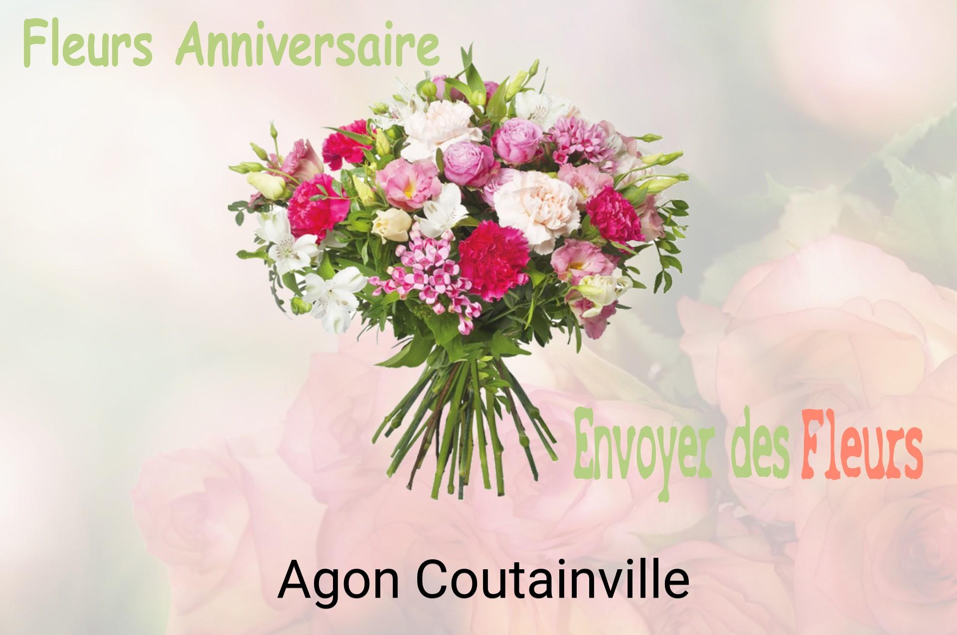 Bouquet de fleurs d’anniversaire livré à Agon-Coutainville