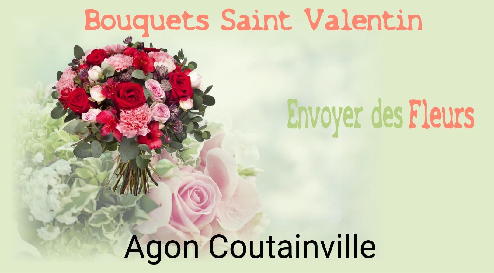 Roses de Saint-Valentin livrées à Agon-Coutainville